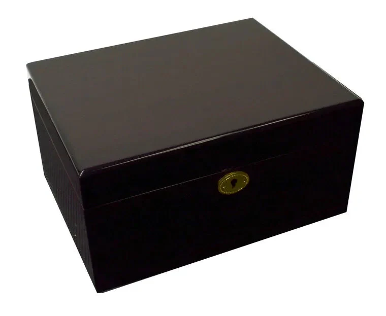 Ebony Wood Chess Box - Image 3