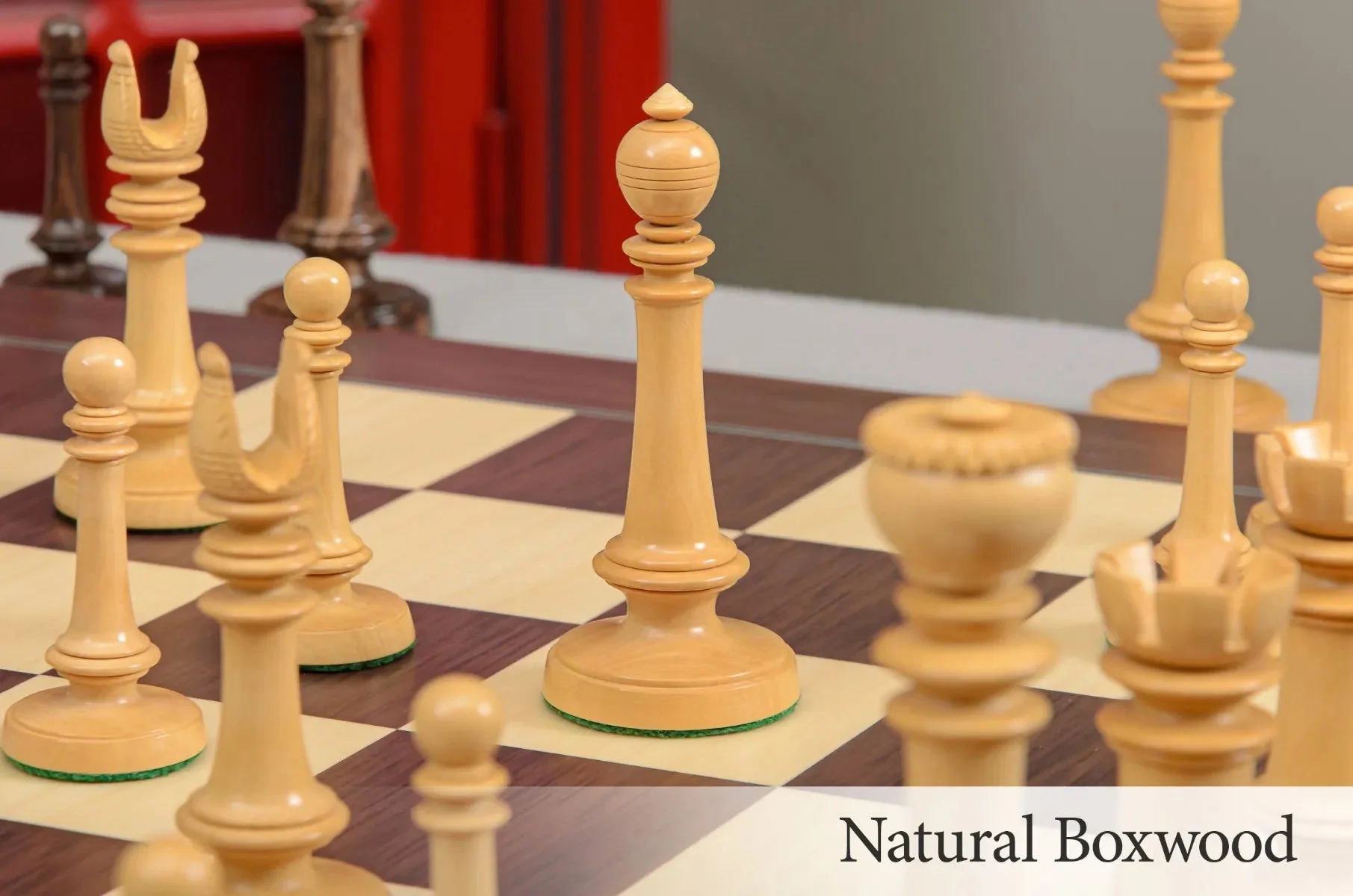 The Edinburgh Upright Series Chess Pieces - 4.0" King - Image 10