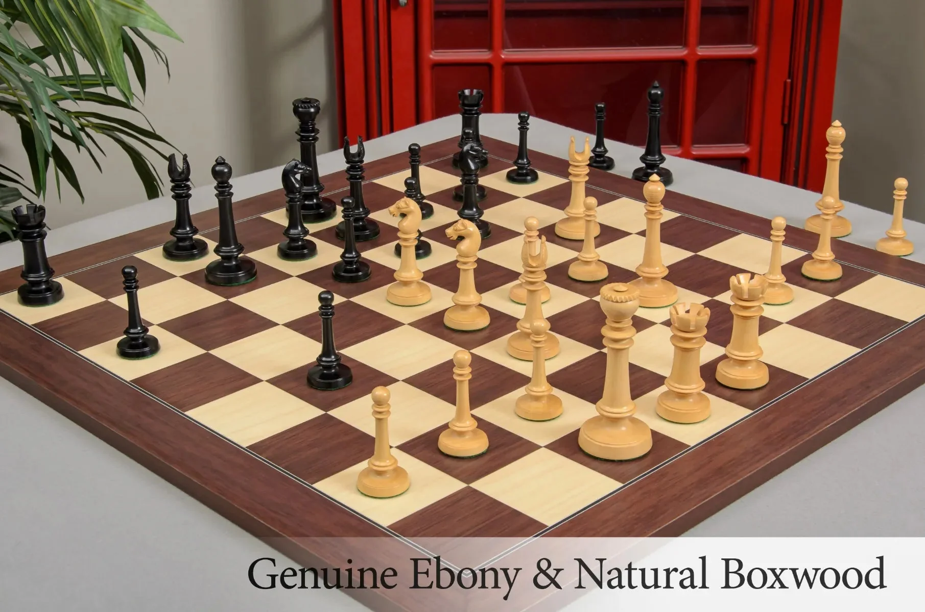 The Edinburgh Upright Series Chess Pieces - 4.0" King - Image 2