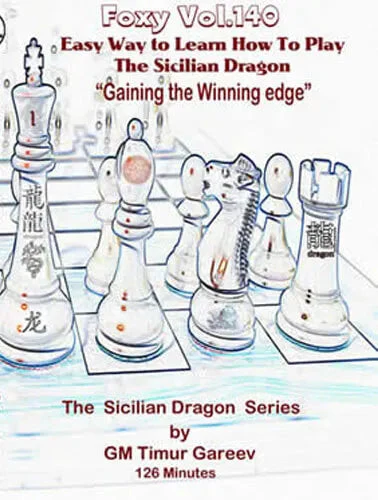 E-DVD FOXY OPENINGS VOLUME 140 - The Sicilian Dragon Series Vol 1