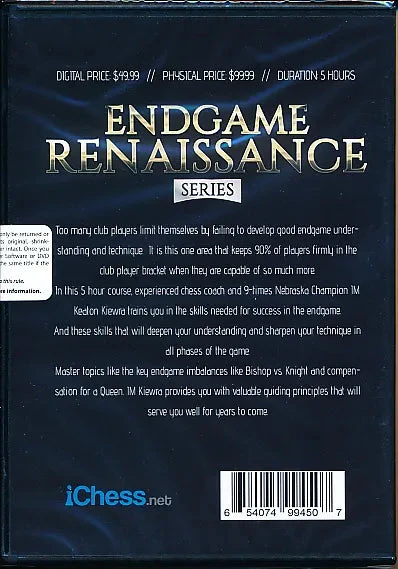 CLEARANCE - Endgame Renaissance - Converting Imbalances for Club Players - IM Keaton Kiewra - Image 2