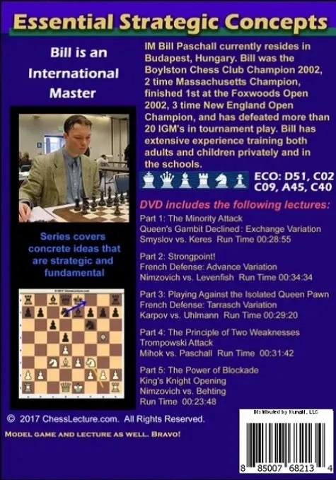 Essential Strategic Concepts - Chess Lecture - Volume 171 - Image 2