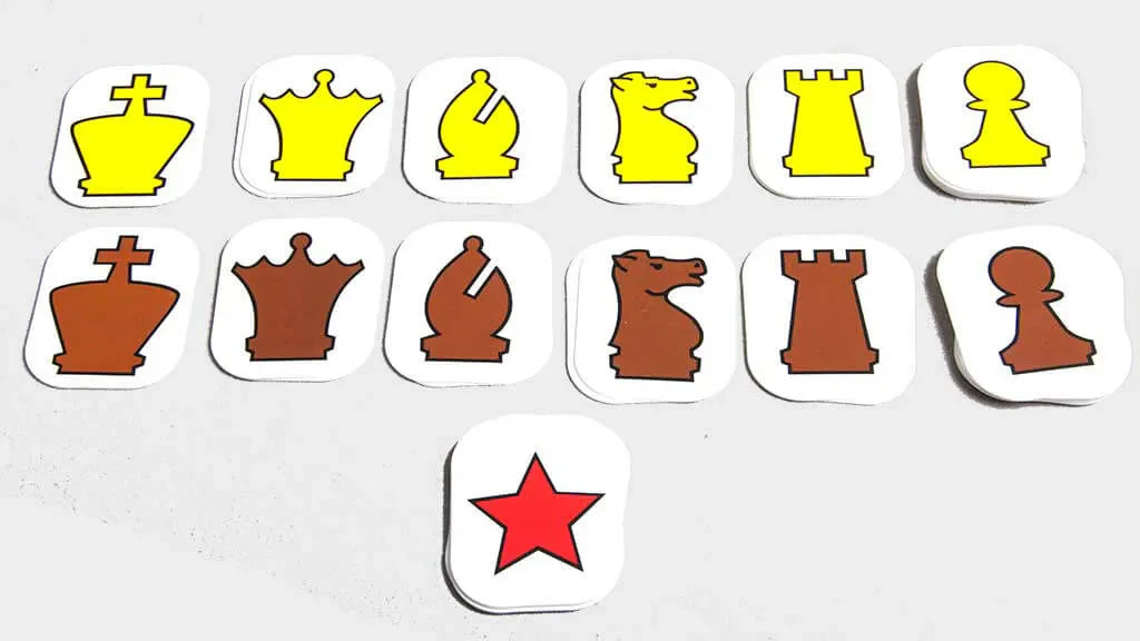 Extra Pieces for 28" Pouch-Style Chess Demonstration Set