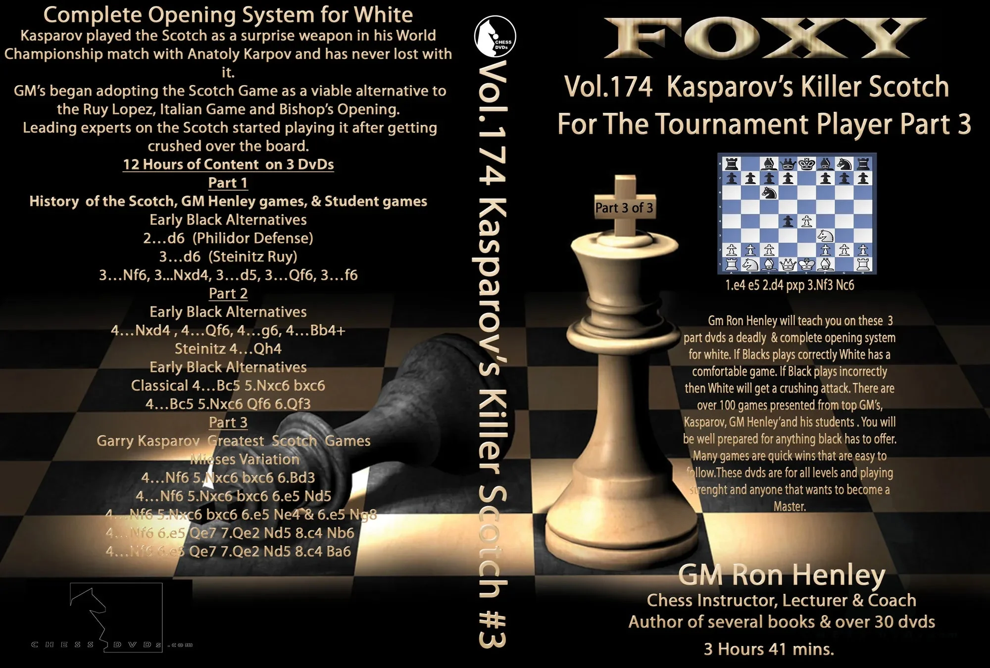 Foxy Openings - Volume 174 - Kasparov's Killer Scotch For the Tournament Player - Volume 3 - Image 2