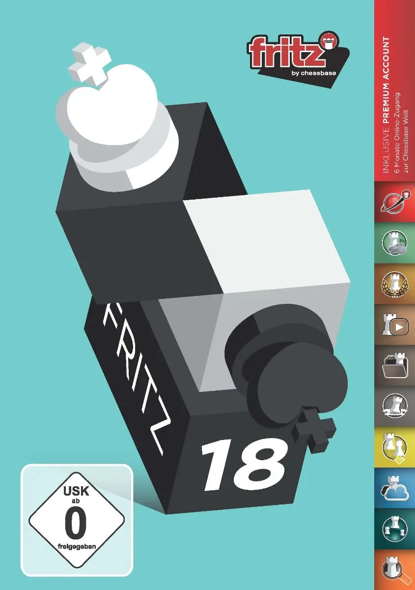 Fritz 18 Chess Playing Software Program