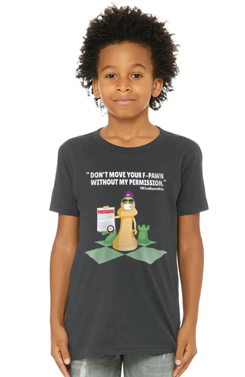 FunMasterMike "Permission Required" T-Shirt - Kid - Image 23