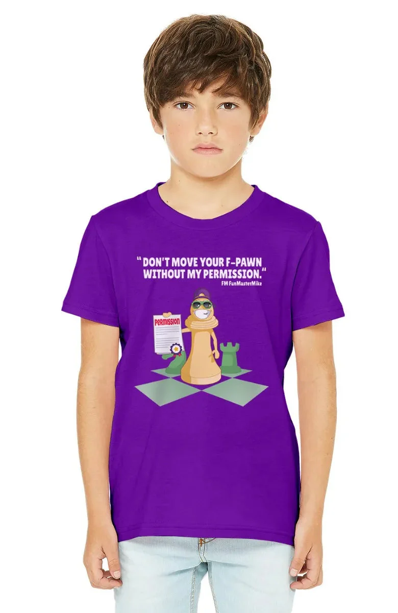 FunMasterMike "Permission Required" T-Shirt - Kid - Image 31