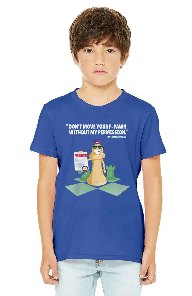 FunMasterMike "Permission Required" T-Shirt - Kid - Image 36
