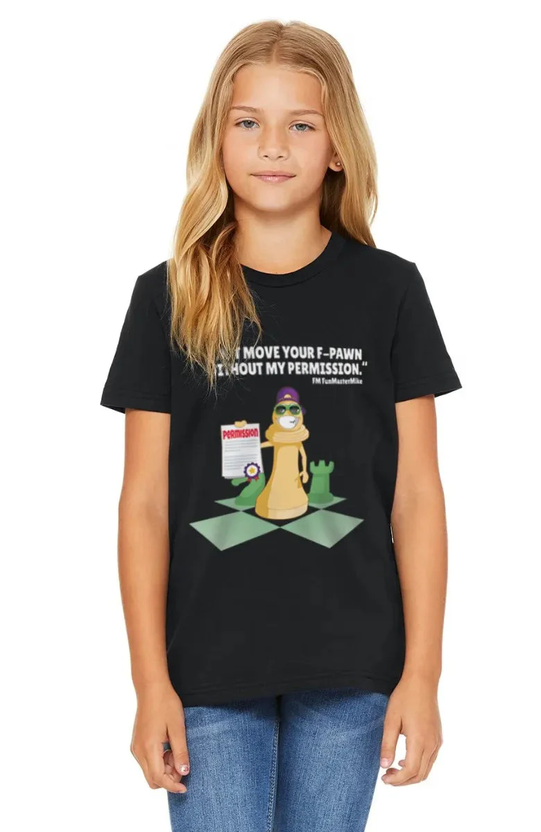 FunMasterMike "Permission Required" T-Shirt - Kid - Image 6