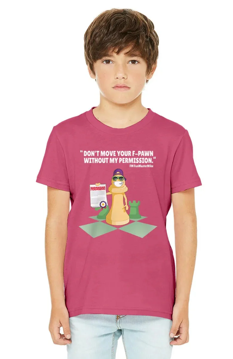 FunMasterMike "Permission Required" T-Shirt - Kid - Image 7