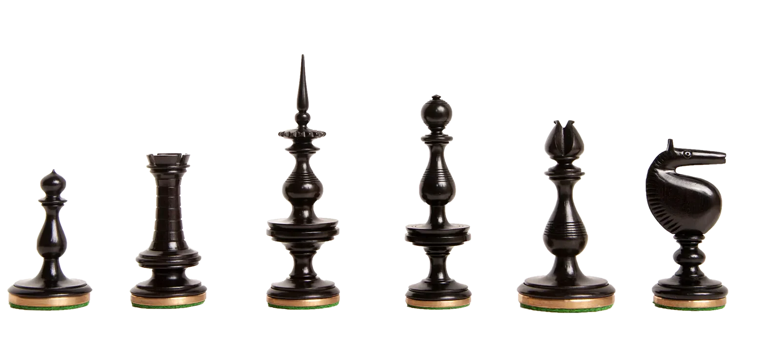 Genuine Ebony and Antiqued Boxwood