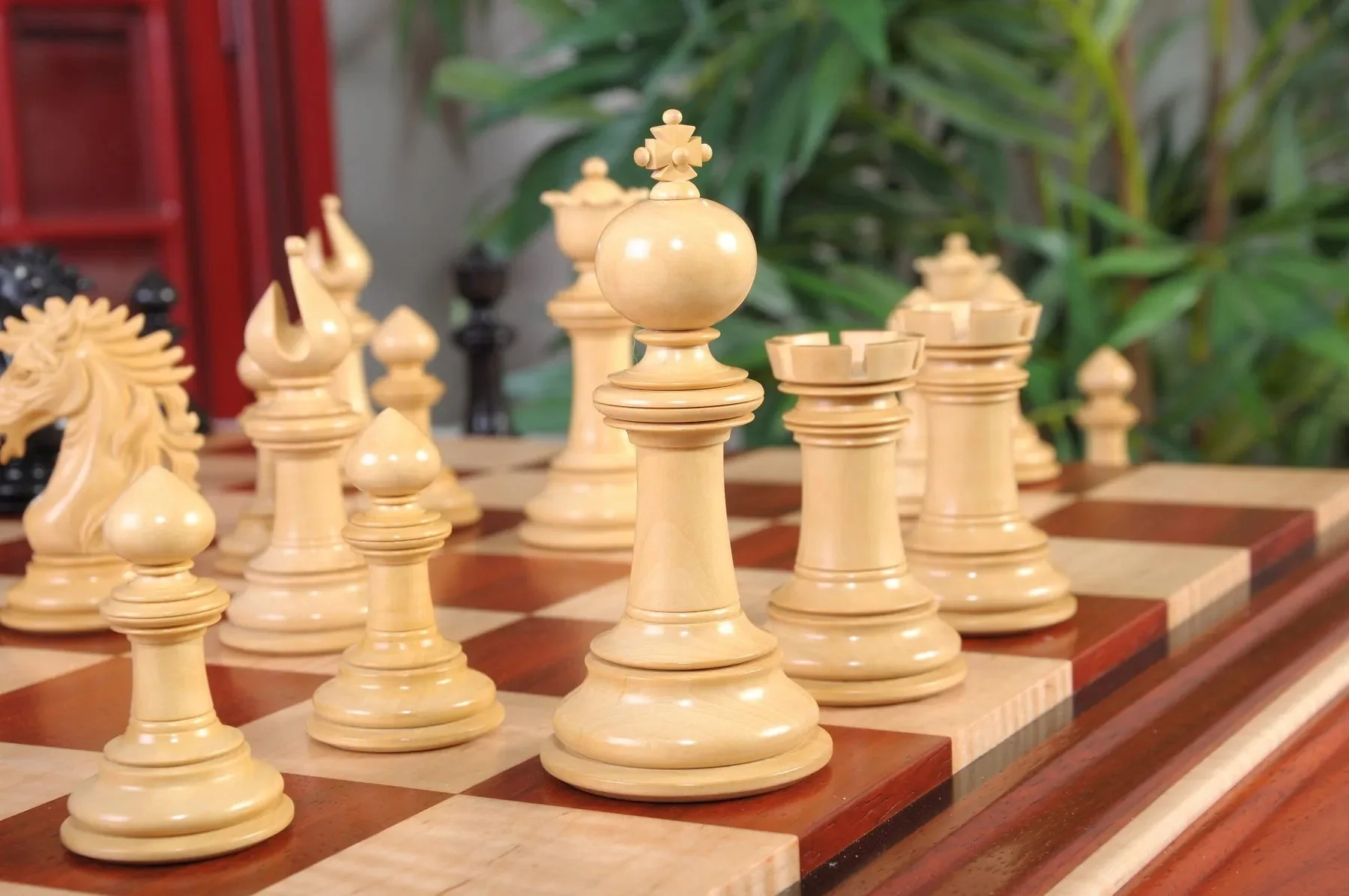 Genuine Ebony and Natural Boxwood