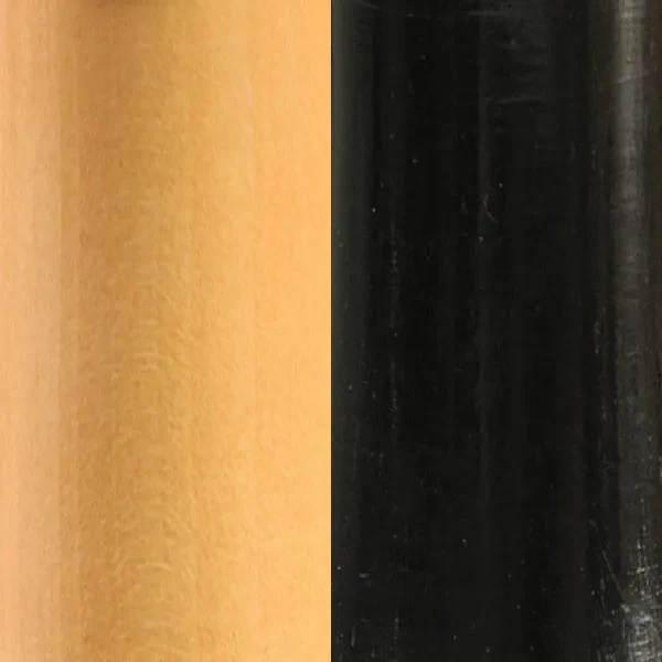 Genuine Ebony and Natural Boxwood