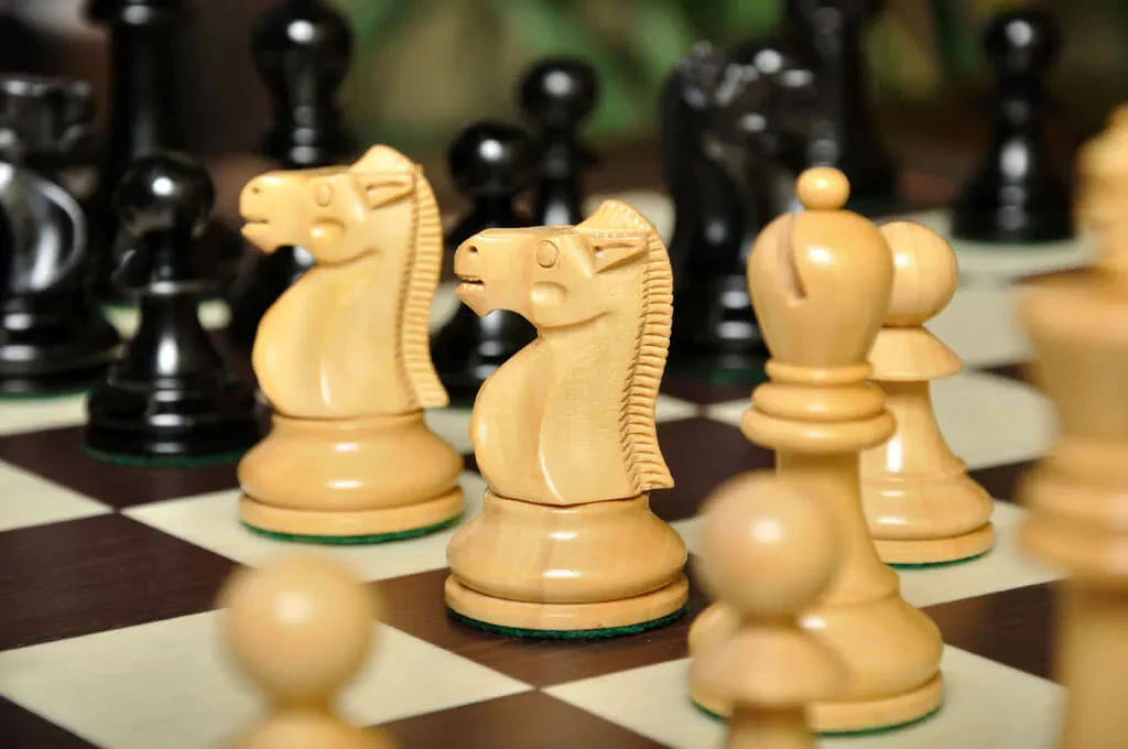 Genuine Ebony and Natural Boxwood