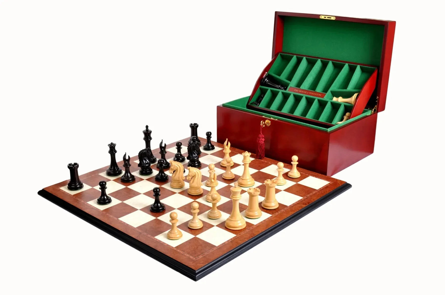 Genuine Ebony and Natural Boxwood