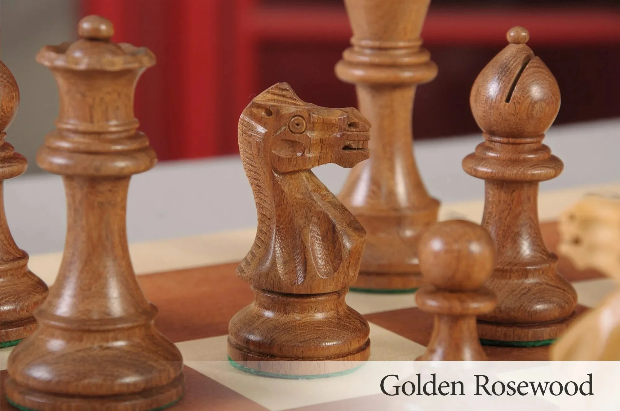 Golden Rosewood and Natural Boxwood