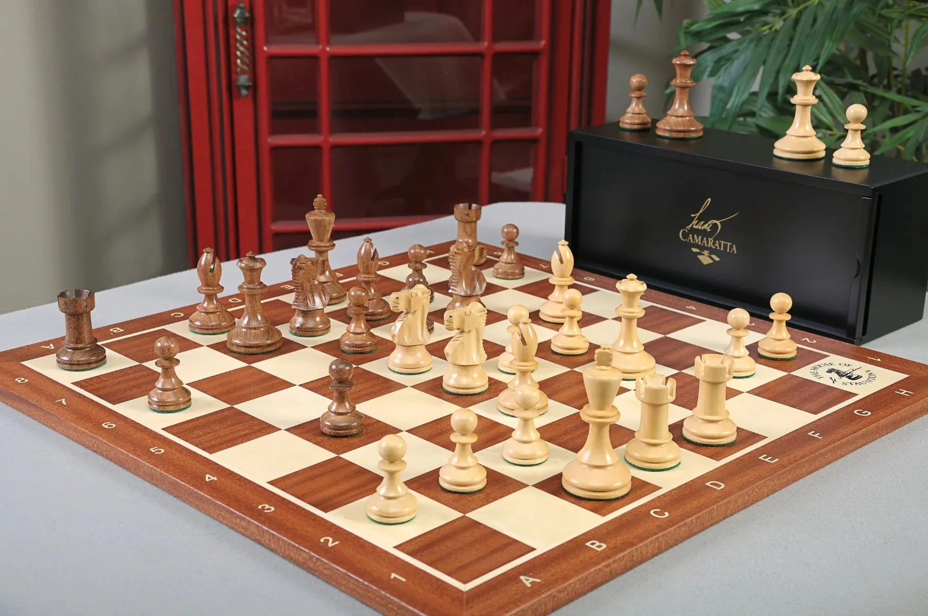 Golden Rosewood and Natural Boxwood