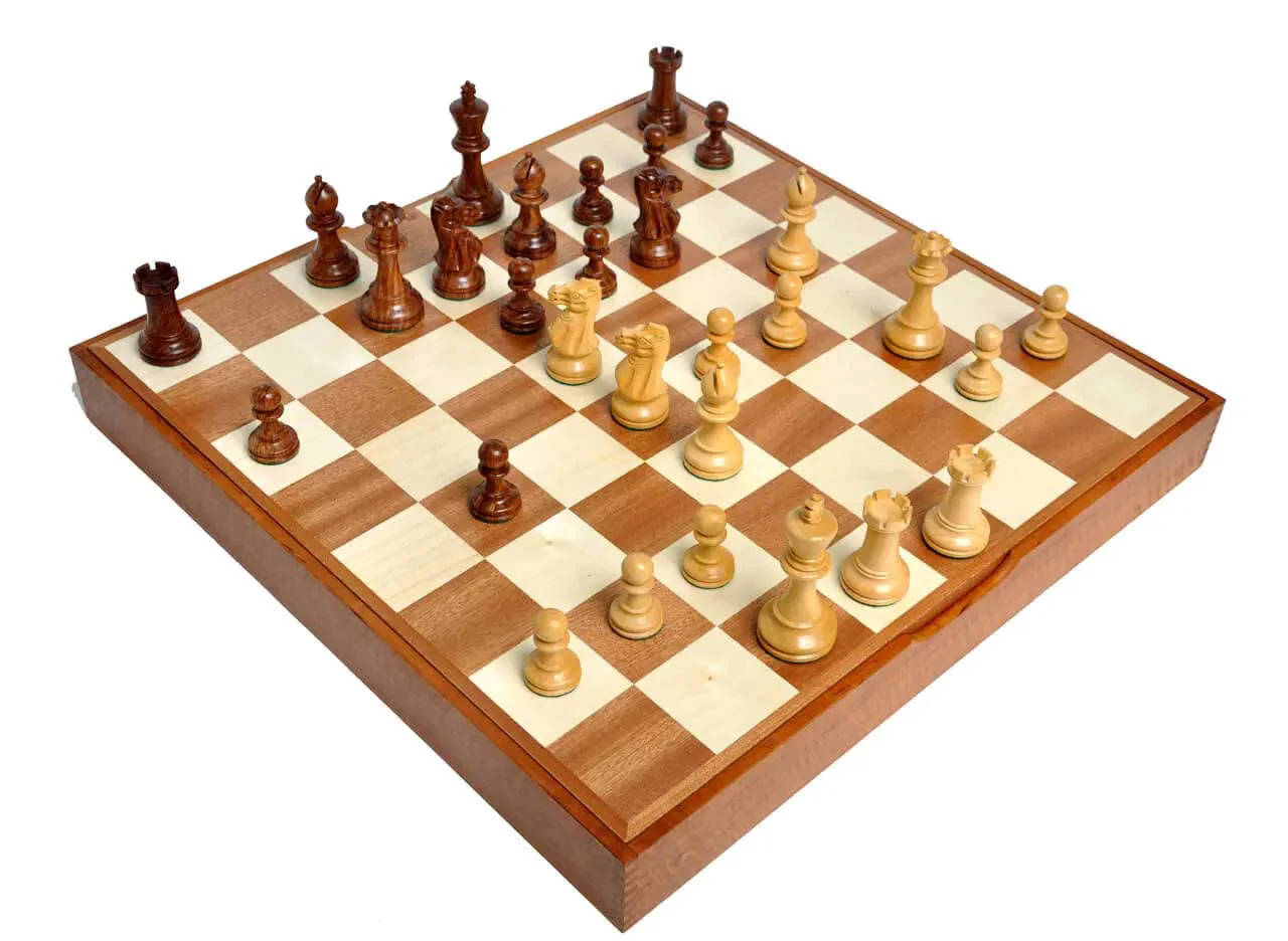 Golden Rosewood and Natural Boxwood