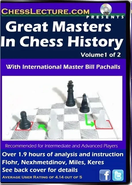 E-DVD Great Masters in Chess History (2 DVD Set) - Chess Lecture - Volume 45 - Image 3