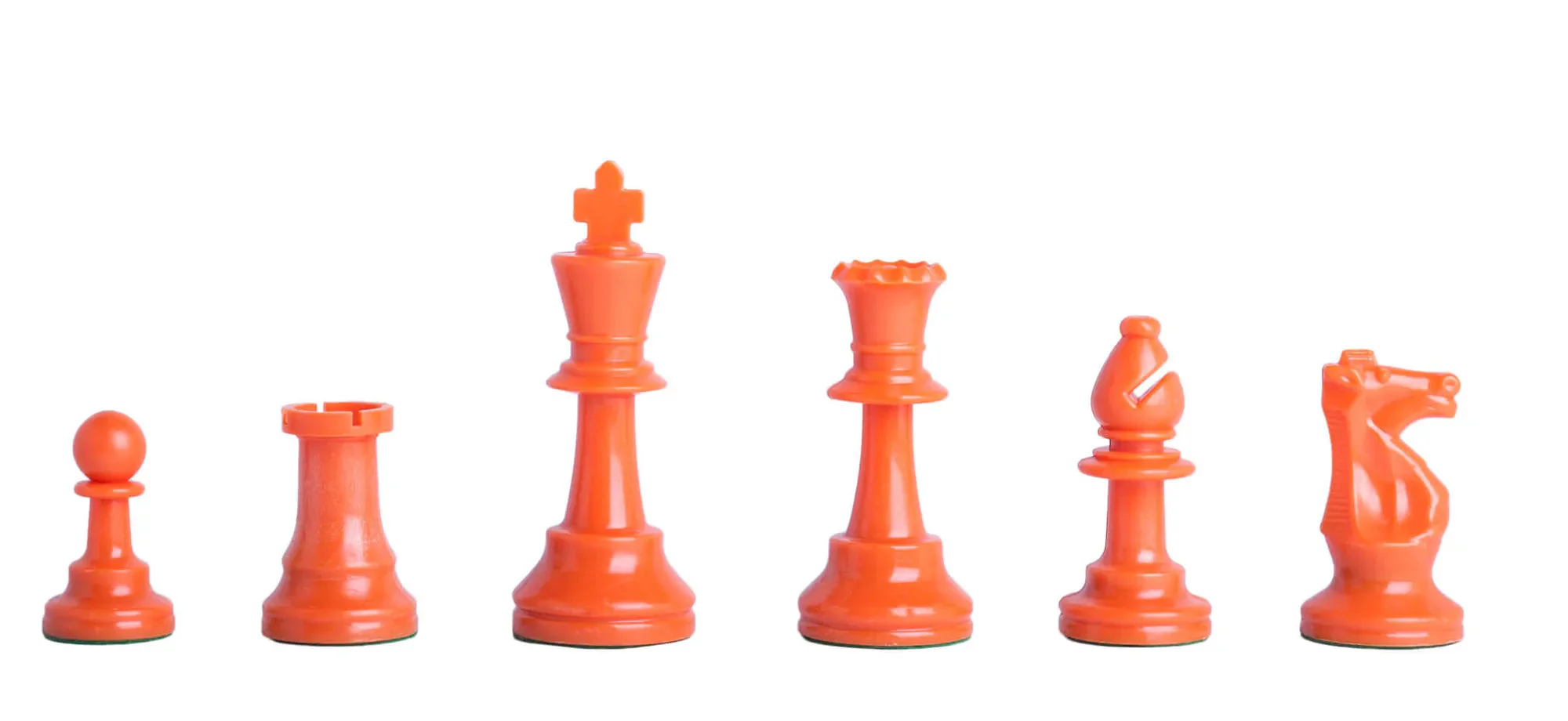 Halloween Deluxe Triple Weighted Chess Set Combination - Triple Weighted Regulation Pieces | Vinyl Chess Board | Deluxe Bag - Image 3