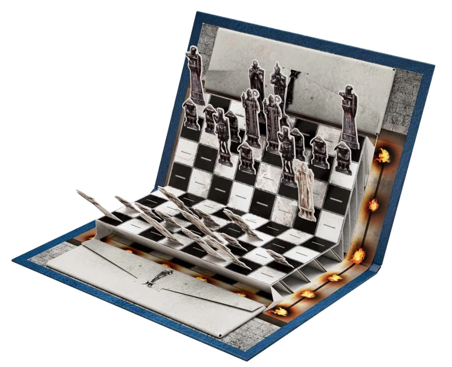 Harry Potter: The Pocket Pop-Up Wizard Chess Set – HARDCOVER - Image 2