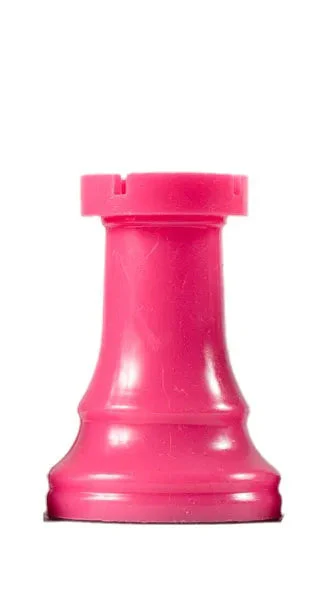 Heavy Tournament Pieces - Pink Rook