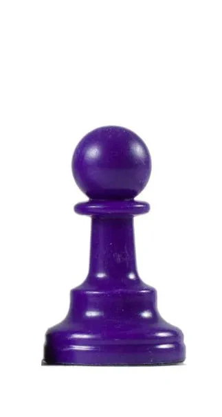 Heavy Tournament Pieces - Purple Pawn