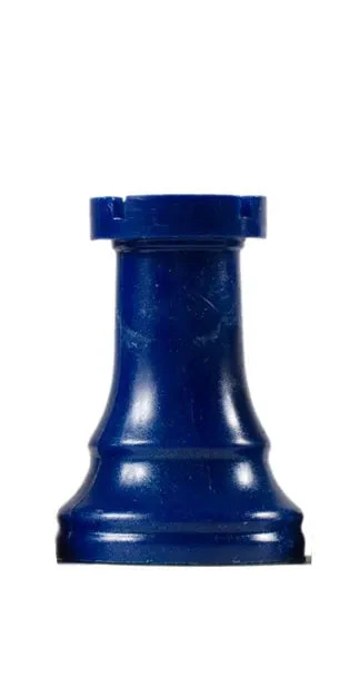 Heavy Tournament Pieces - Royal Blue Rook