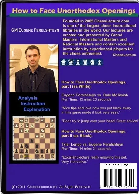 E-DVD How to Face Unorthodox Openings - Chess Lecture - Volume 15 - Image 2