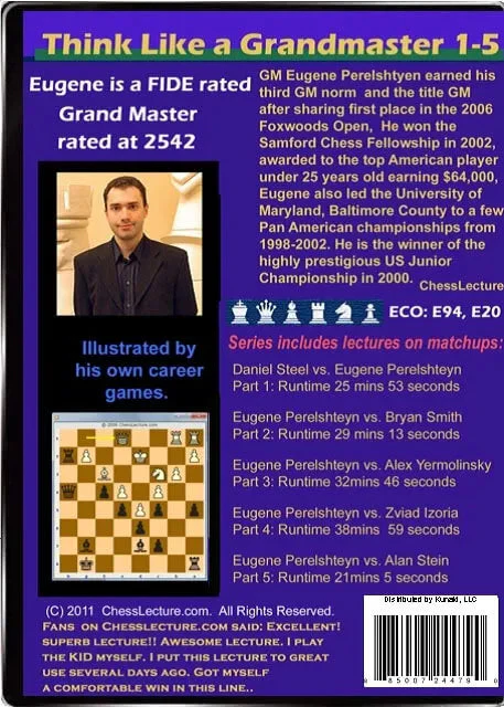 How To Think Like a Grandmaster - Chess Lecture - Volume 1 - Image 2