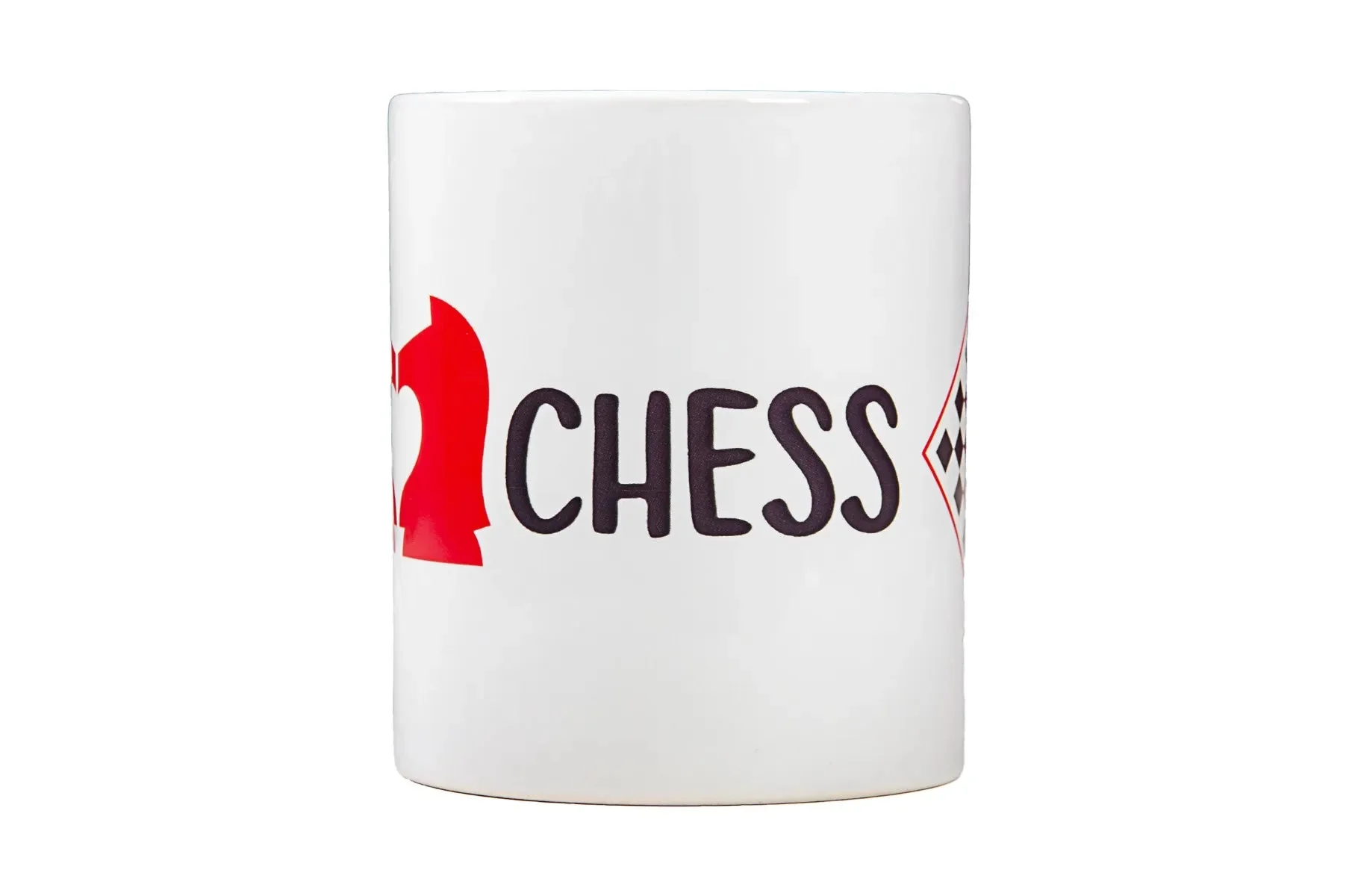 I Love (HEART) Chess Coffee Cup - Image 2