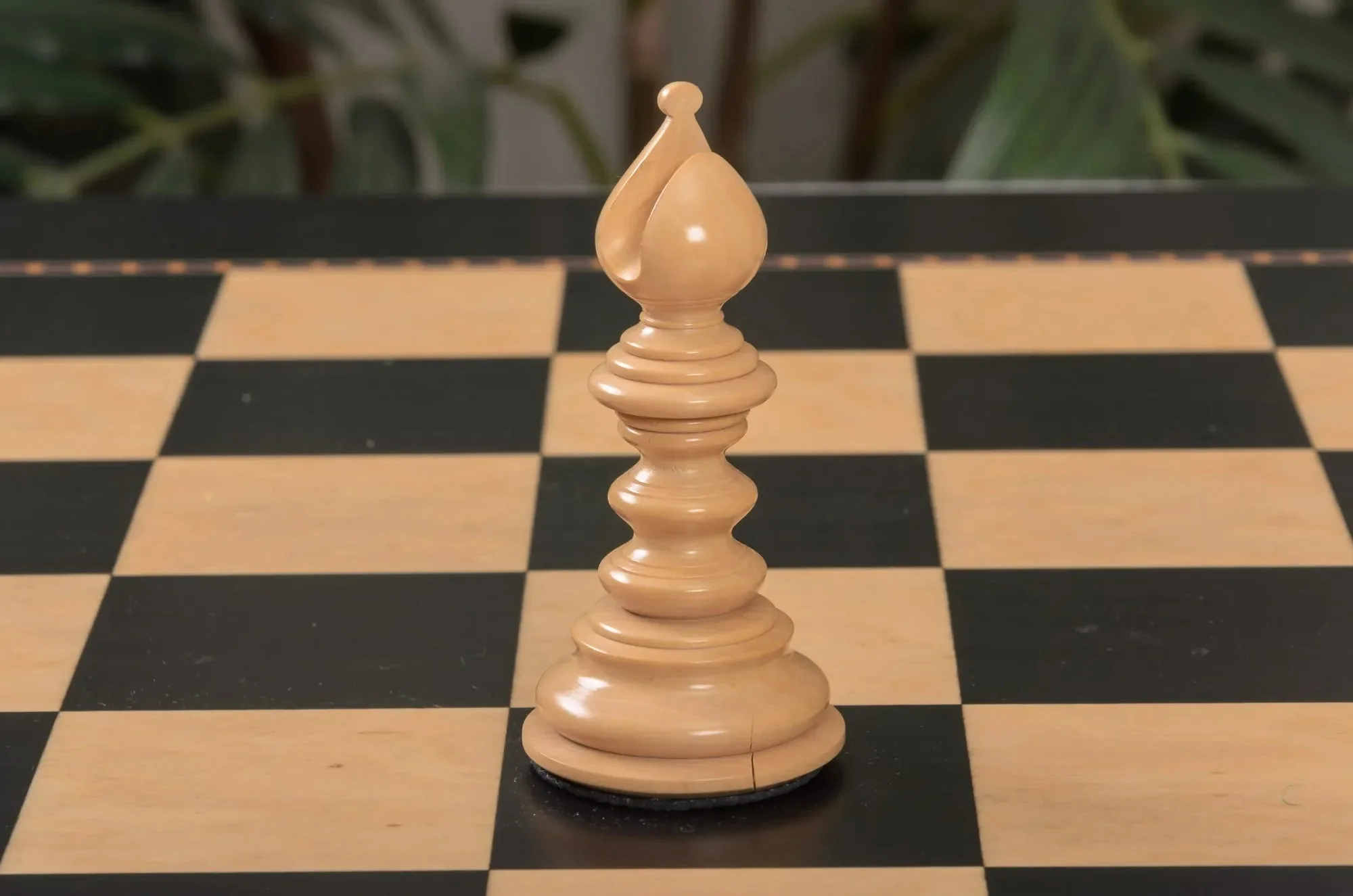 IMPERFECT - 4.4" Forever Savano - BLOOD ROSEWOOD / BOXWOOD - Wood Chess Pieces - Image 2
