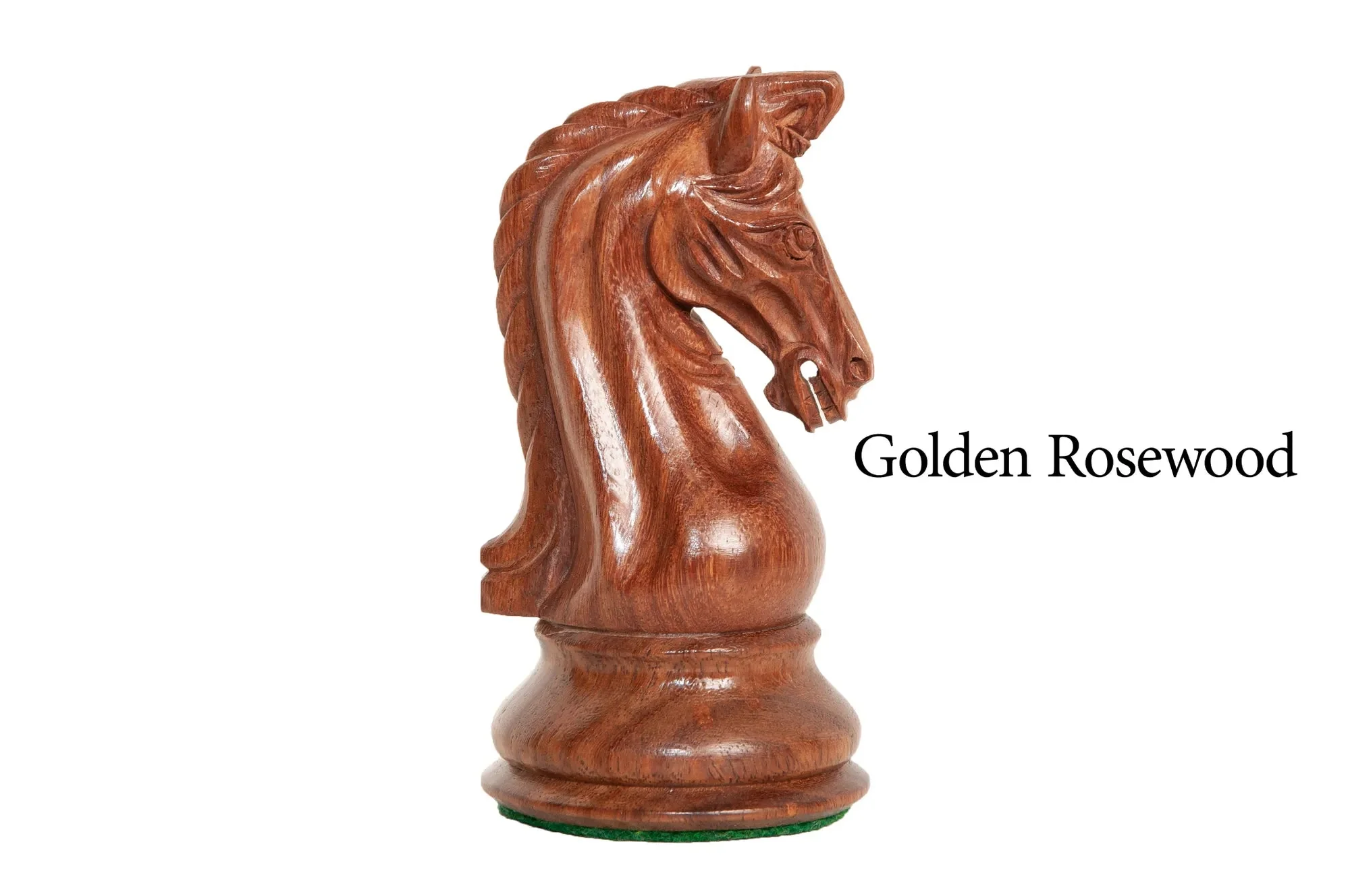 Imperial Collector Paperweight - Golden Rosewood - Knight