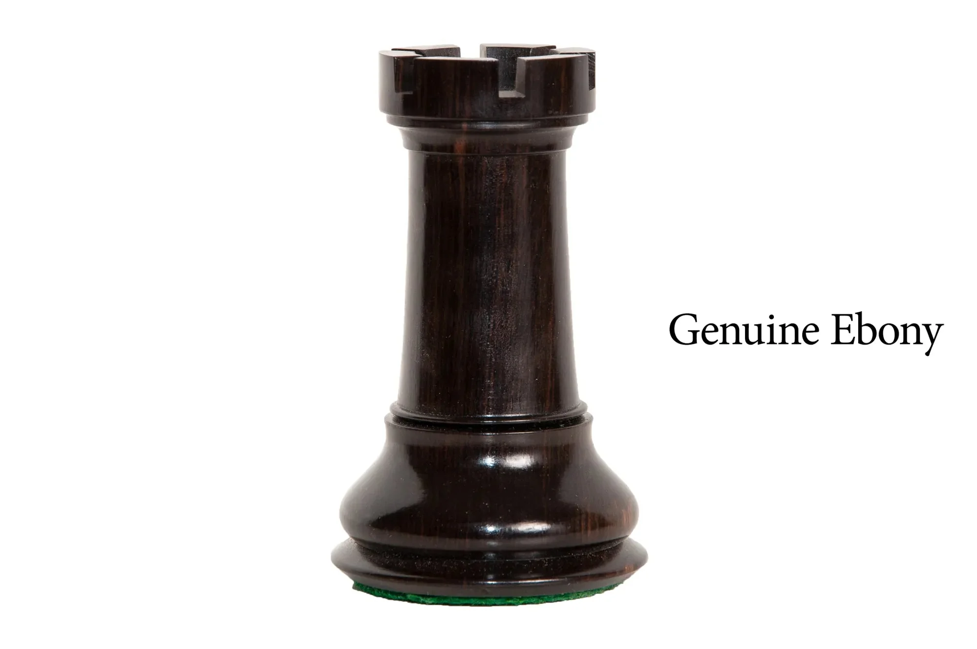 Imperial Collector Paperweight - Genuine Ebony - Rook