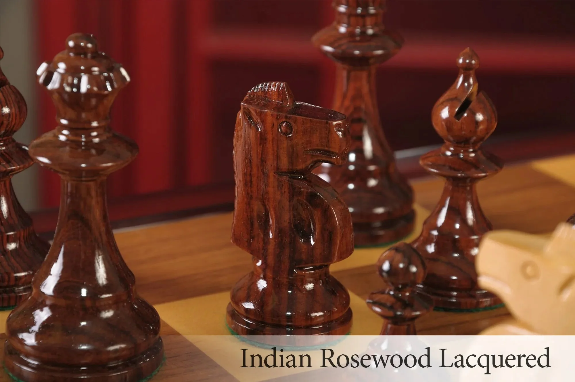 Indian Rosewood and Natural Lacquered - Image 8