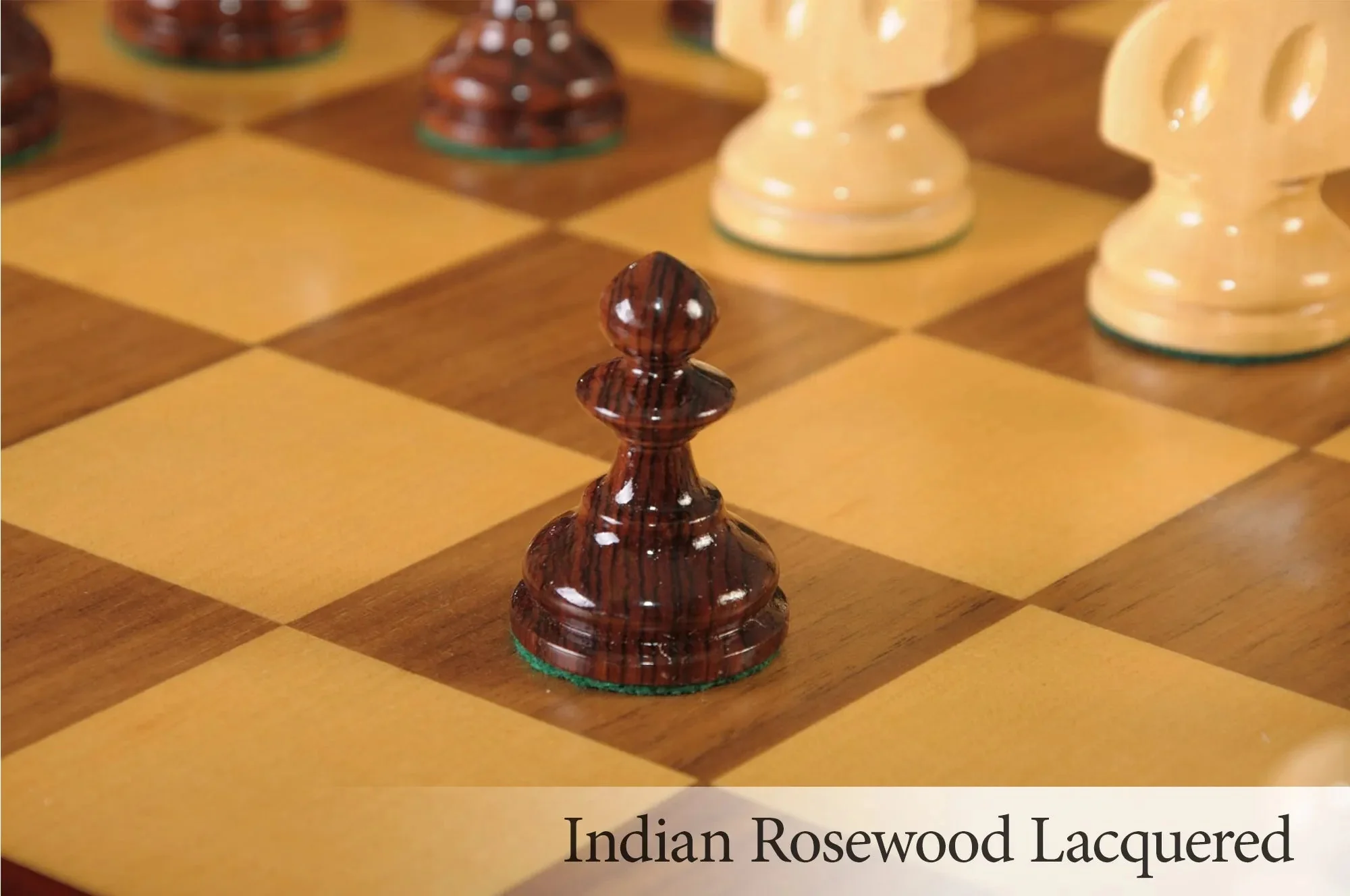 Indian Rosewood and Natural Lacquered - Image 9