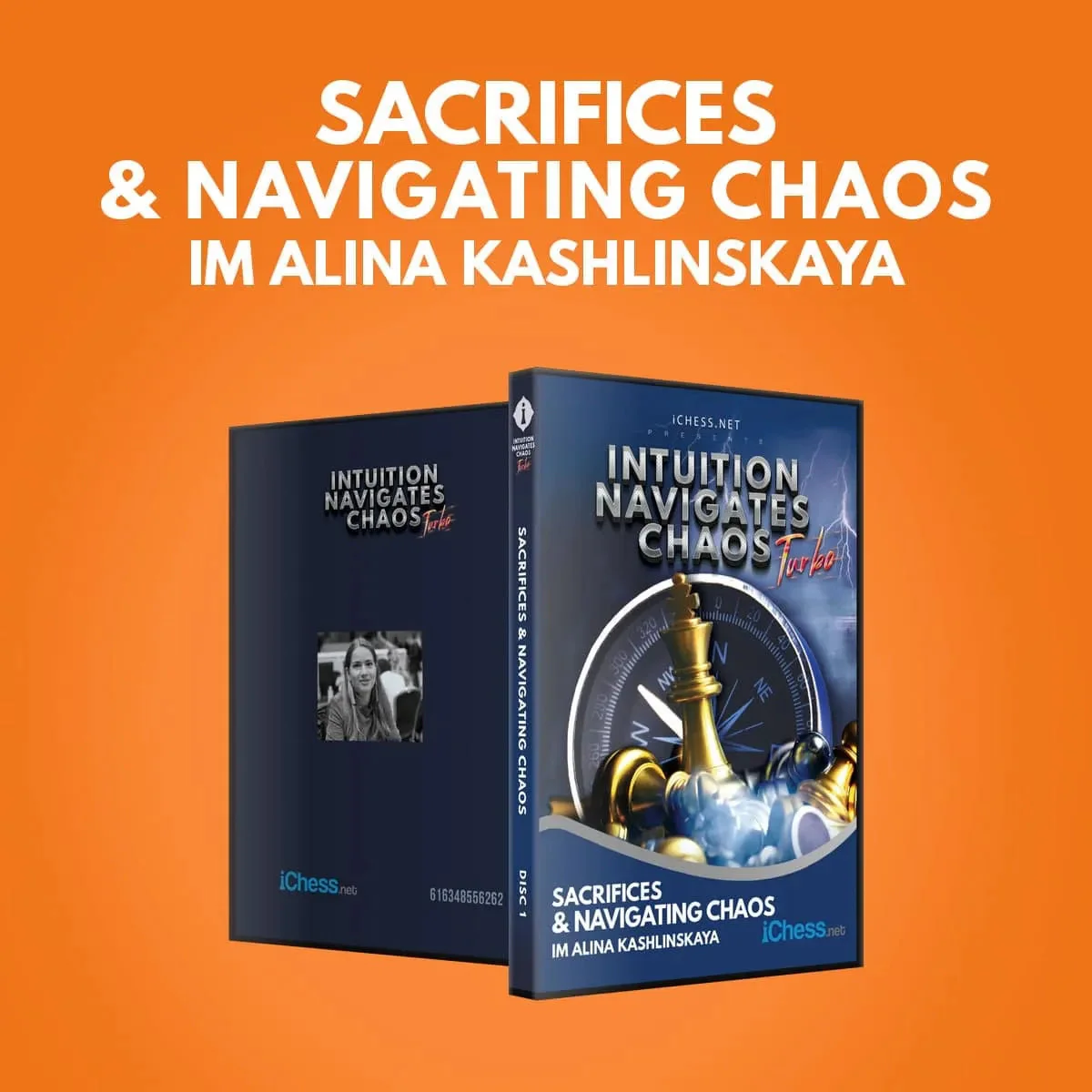 CLEARANCE - Intuition Navigates Chaos - Turbo - Sacrifices and Navigating Chaos - IM Alina Kashlinskaya
