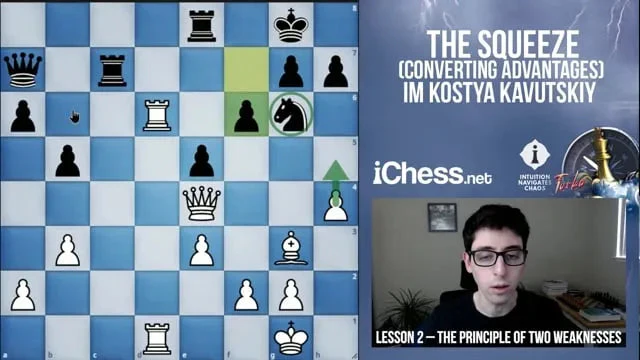 CLEARANCE - Intuition Navigates Chaos - Turbo - The Squeeze - Converting Advantages in Chess - IM Kostya Kavutskiy - Image 2