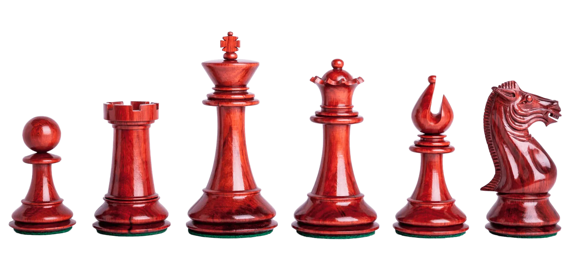 Blood Rosewood and Natural Boxwood