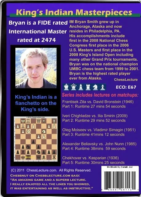 King's Indian Masterpieces - Chess Lecture - Volume 27 - Image 2