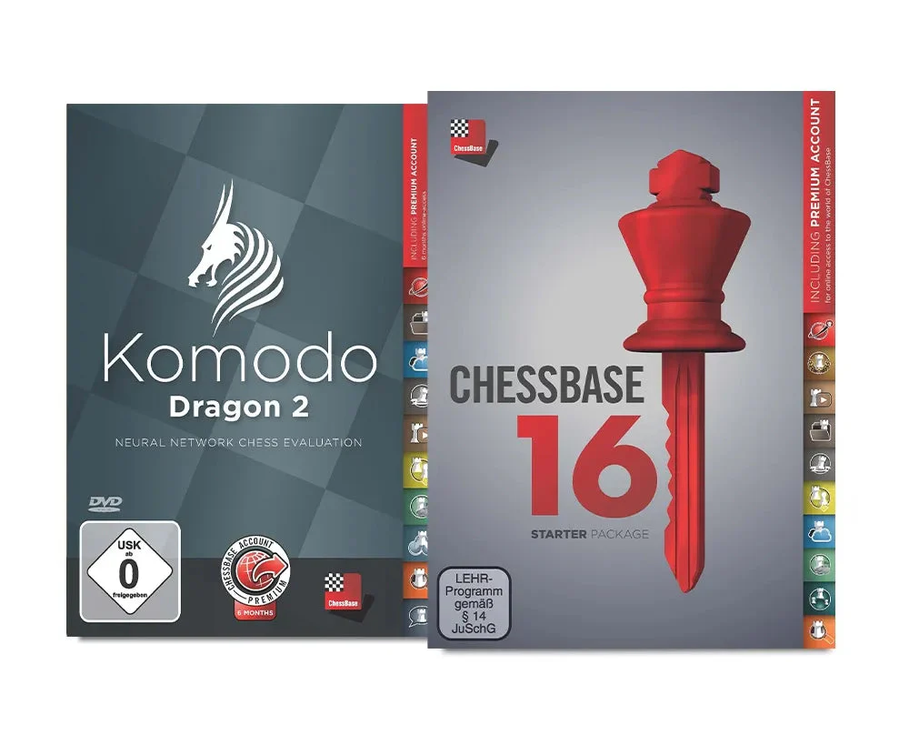 Komodo Dragon 2 and CHESSBASE 16 Starter Bundle