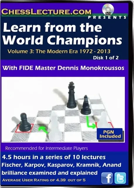 E-DVD Learn from the World Champions - Chess Lecture - 2 DVDs - Volume 58 - Image 2