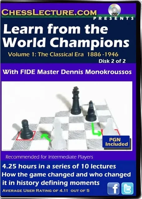 E-DVD Learn from the World Champions - Chess Lecture - 2 DVDs - Volume 60 - Image 2