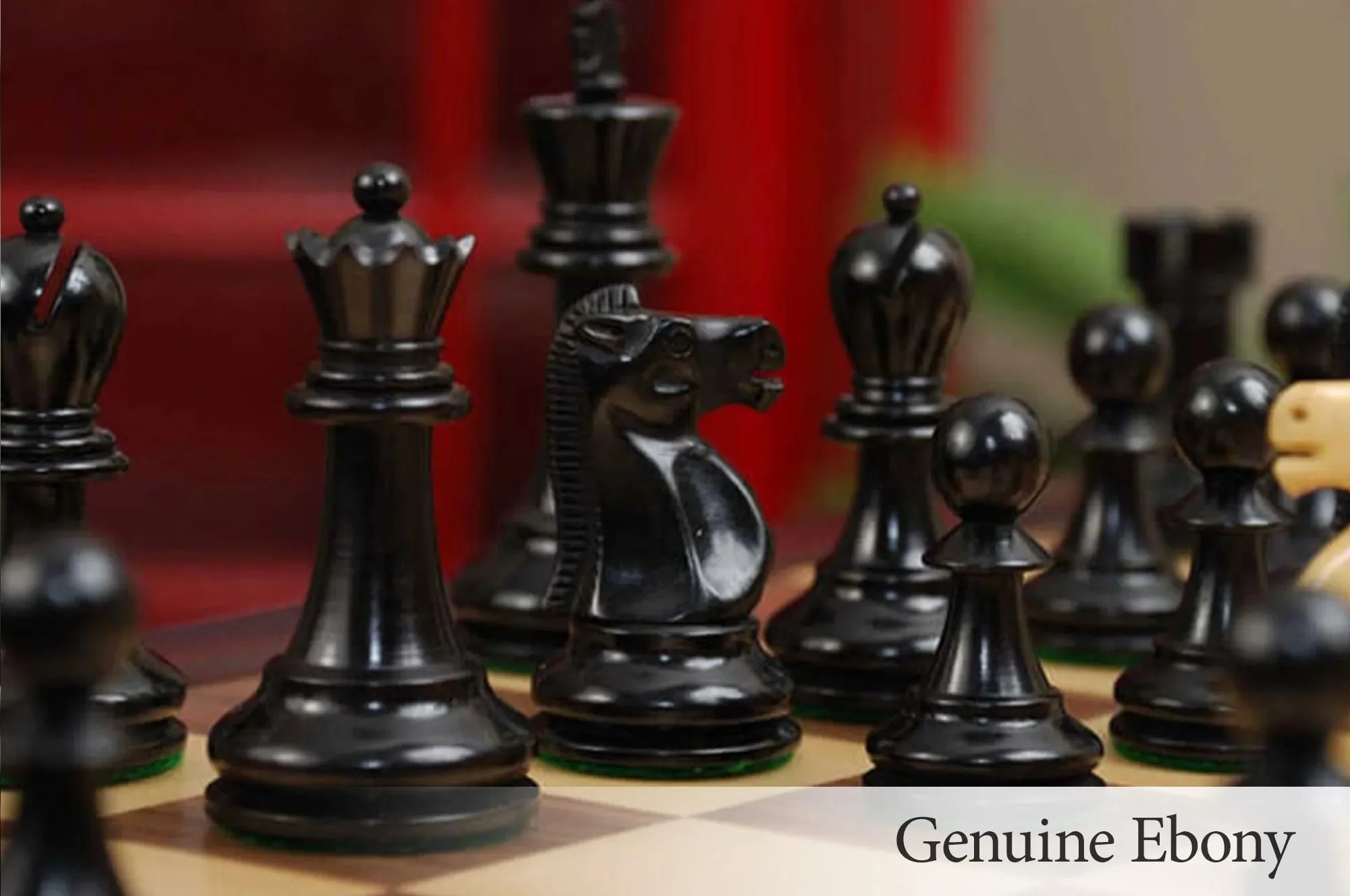 LIBRARY Reykjavik Series Chess Pieces - 3.25" King - Image 10