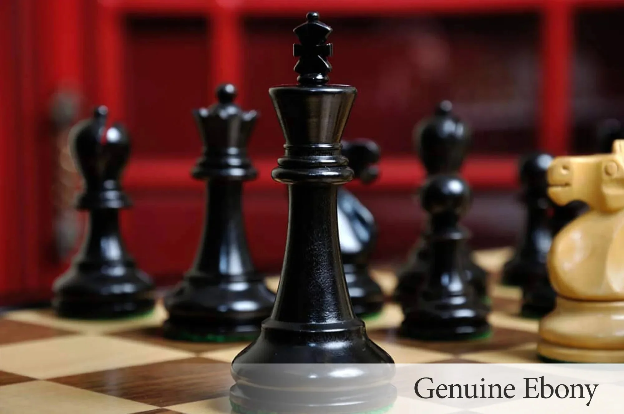 LIBRARY Reykjavik Series Chess Pieces - 3.25" King - Image 11