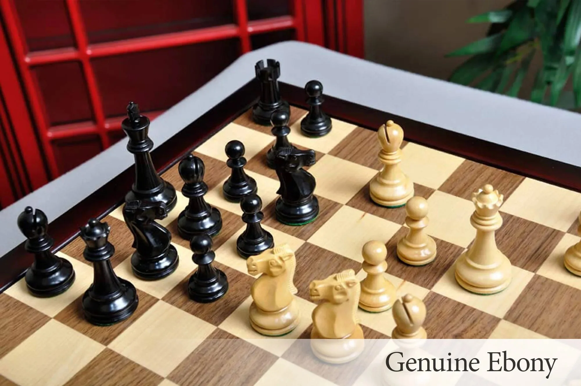 LIBRARY Reykjavik Series Chess Pieces - 3.25" King - Image 14