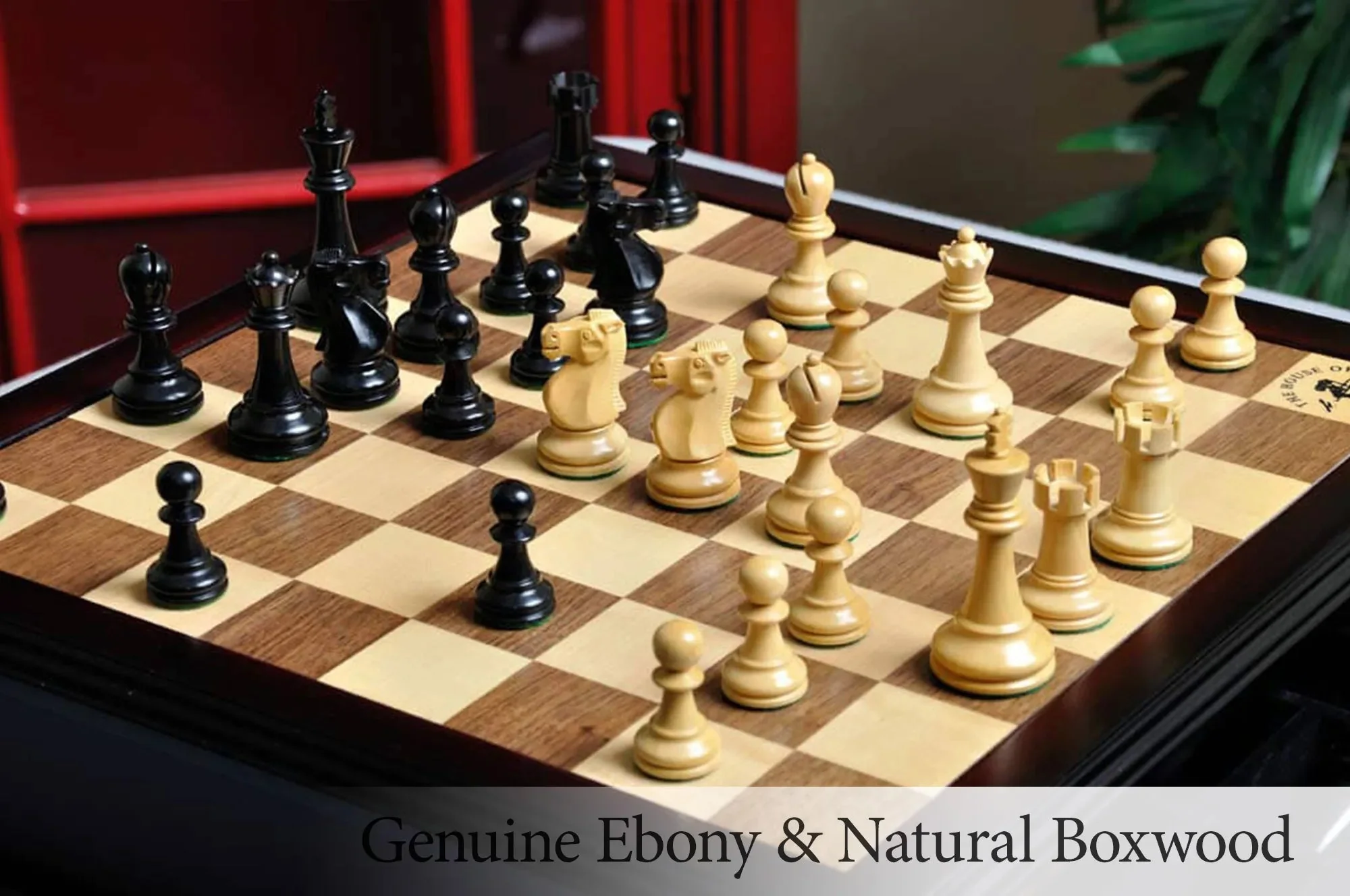 LIBRARY Reykjavik Series Chess Pieces - 3.25" King - Image 15