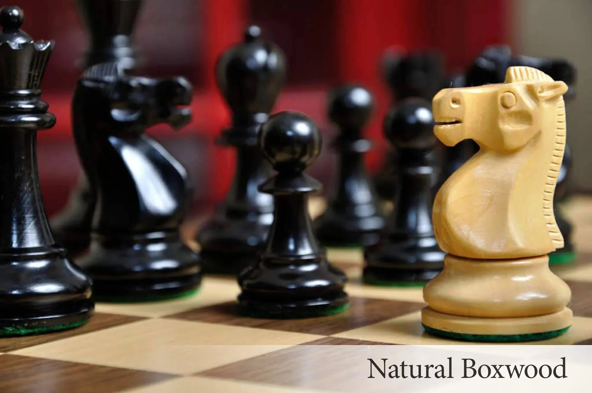LIBRARY Reykjavik Series Chess Pieces - 3.25" King - Image 18