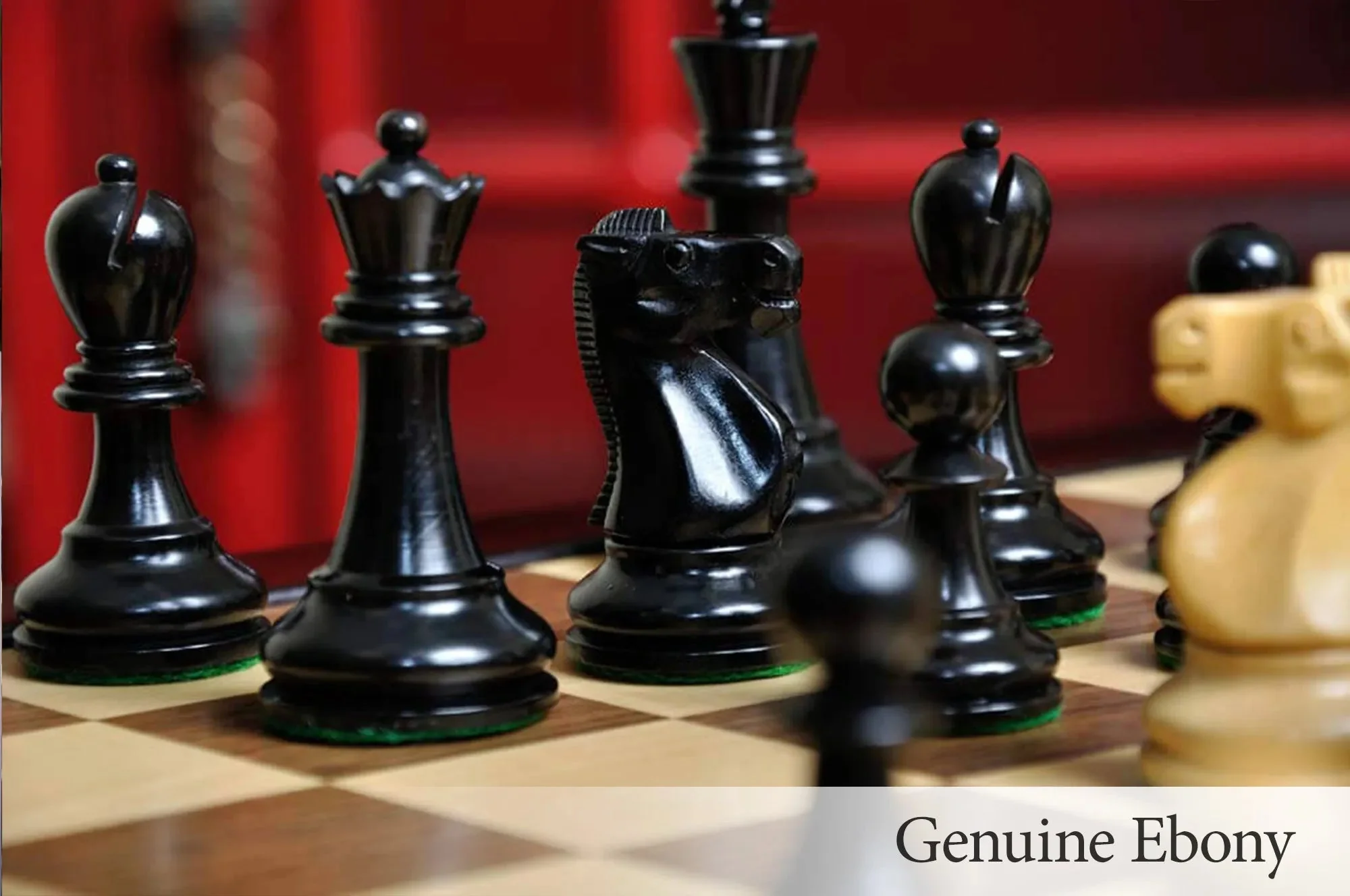 LIBRARY Reykjavik Series Chess Pieces - 3.25" King - Image 19
