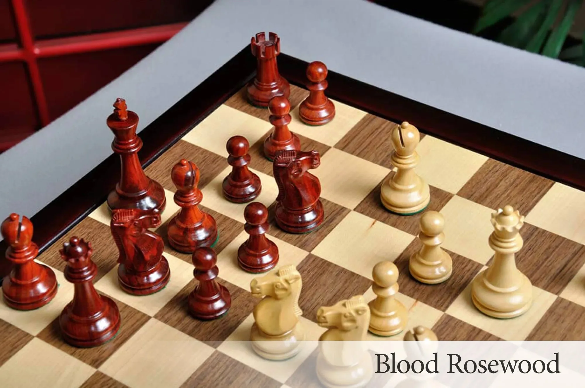 LIBRARY Reykjavik Series Chess Pieces - 3.25" King - Image 2